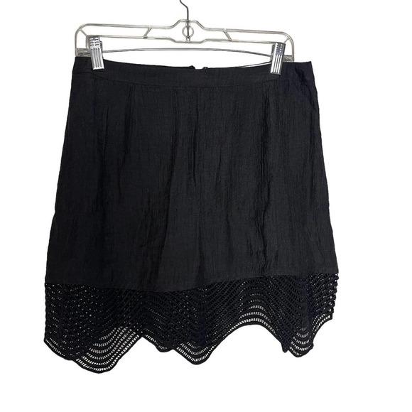 NWT Saints & Secrets Black Short Skirt Size 12 - Picture 1 of 13